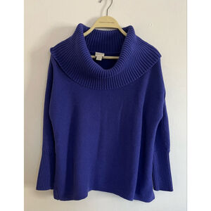 Chico's cowl neck sweater M